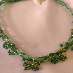 Handmade beaded necklace